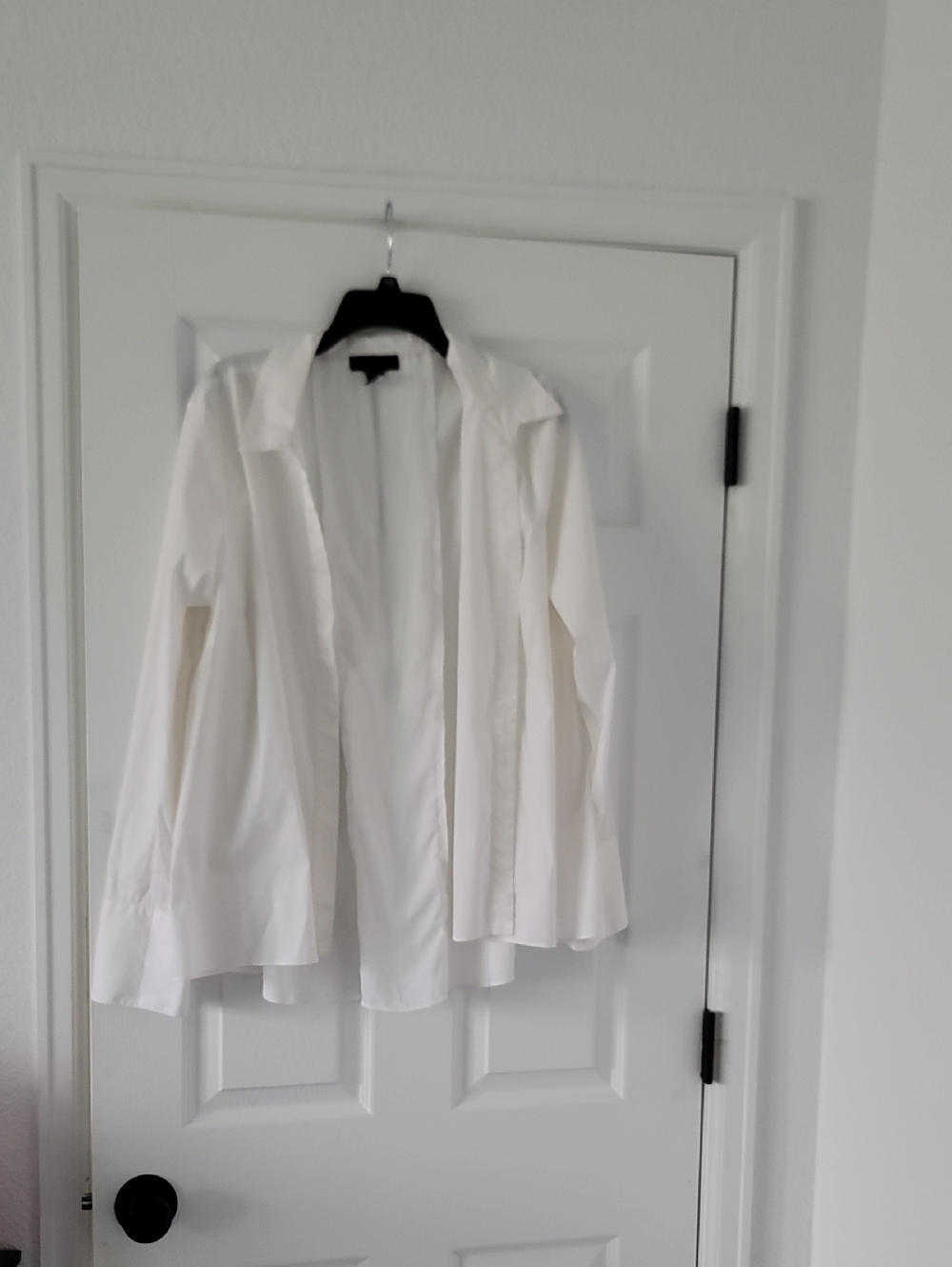 Alfani White Open Front Blazer Jacket